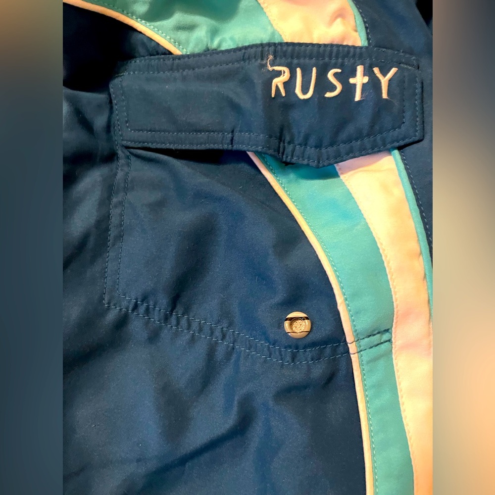 Checking inventory. Thanks! Rusty Swimming Trunks, size 36